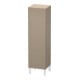 Duravit Halbhochschrank L-Cube 40x36,3x132cm, Tür links, leinen-1