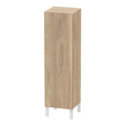 Duravit Halbhochschrank L-Cube 40x36,3x132cm, Tür re, eiche marmoriert