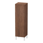 Duravit Halbhochschrank L-Cube 40x36,3x132cm, Tür re, nussbaum dunkel