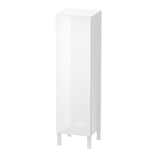 Duravit Halbhochschrank L-Cube 40x36,3x132cm, Tür re, weiß Hochglanz
