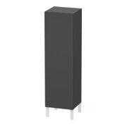 Duravit Halbhochschrank L-Cube 40x36,3x132cm, Tür rechts, graphit matt