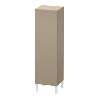 Duravit Halbhochschrank L-Cube 40x36,3x132cm, Tür rechts, leinen
