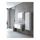 Duravit Halbhochschrank L-Cube 40x36,3x132cm, Tür rechts, weiß matt-2