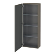 Duravit Halbhochschrank L-Cube 50x24,3x132cm, Tür li, flan. Gr s-matt