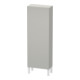 Duravit Halbhochschrank L-Cube 50x24,3x132cm, Tür links, betongrau matt-1