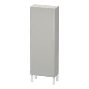Duravit Halbhochschrank L-Cube 50x24,3x132cm, Tür links, betongrau matt