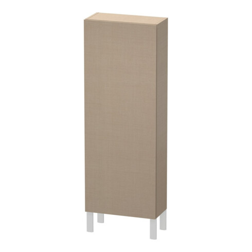 Duravit Halbhochschrank L-Cube 50x24,3x132cm, Tür links, leinen