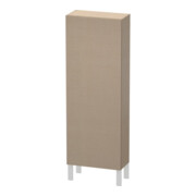 Duravit Halbhochschrank L-Cube 50x24,3x132cm, Tür links, leinen