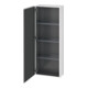Duravit Halbhochschrank L-Cube 50x24,3x132cm, Tür links, weiß Hochglanz-1