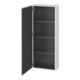 Duravit Halbhochschrank L-Cube 50x24,3x132cm, Tür links, weiß matt-1