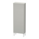 Duravit Halbhochschrank L-Cube 50x24,3x132cm, Tür re, betongrau matt-1