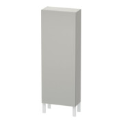 Duravit Halbhochschrank L-Cube 50x24,3x132cm, Tür re, betongrau matt