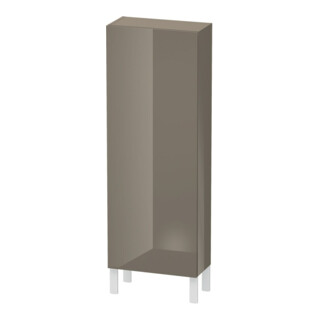 Duravit Halbhochschrank L-Cube 50x24,3x132cm, Tür re, flan. Gr hgl
