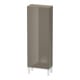 Duravit Halbhochschrank L-Cube 50x24,3x132cm, Tür re, flan. Gr hgl-1