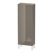 Duravit Halbhochschrank L-Cube 50x24,3x132cm, Tür re, flan. Gr hgl