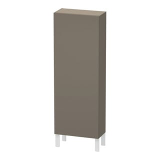 Duravit Halbhochschrank L-Cube 50x24,3x132cm, Tür re, flan. Gr s-matt