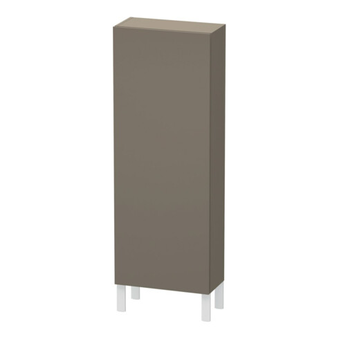 Duravit Halbhochschrank L-Cube 50x24,3x132cm, Tür re, flan. Gr s-matt