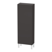 Duravit Halbhochschrank L-Cube 50x24,3x132cm, Tür re, graphit supermatt