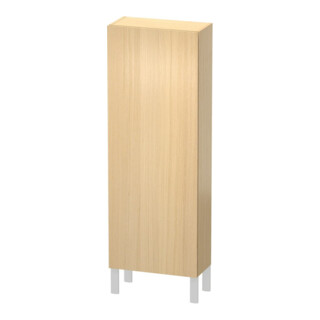 Duravit Halbhochschrank L-Cube 50x24,3x132cm, Tür re, mediterane eiche