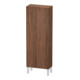 Duravit Halbhochschrank L-Cube 50x24,3x132cm, Tür re, nussbaum dunkel-1