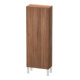 Duravit Halbhochschrank L-Cube 50x24,3x132cm, Tür re, nussbaum natur-1