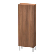 Duravit Halbhochschrank L-Cube 50x24,3x132cm, Tür re, nussbaum natur