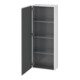 Duravit Halbhochschrank L-Cube 50x24,3x132cm, Tür re, taupe supermatt-1