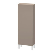 Duravit Halbhochschrank L-Cube 50x24,3x132cm, Tür rechts, basalt matt
