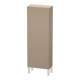 Duravit Halbhochschrank L-Cube 50x24,3x132cm, Tür rechts, leinen-1