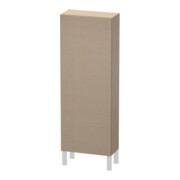 Duravit Halbhochschrank L-Cube 50x24,3x132cm, Tür rechts, leinen