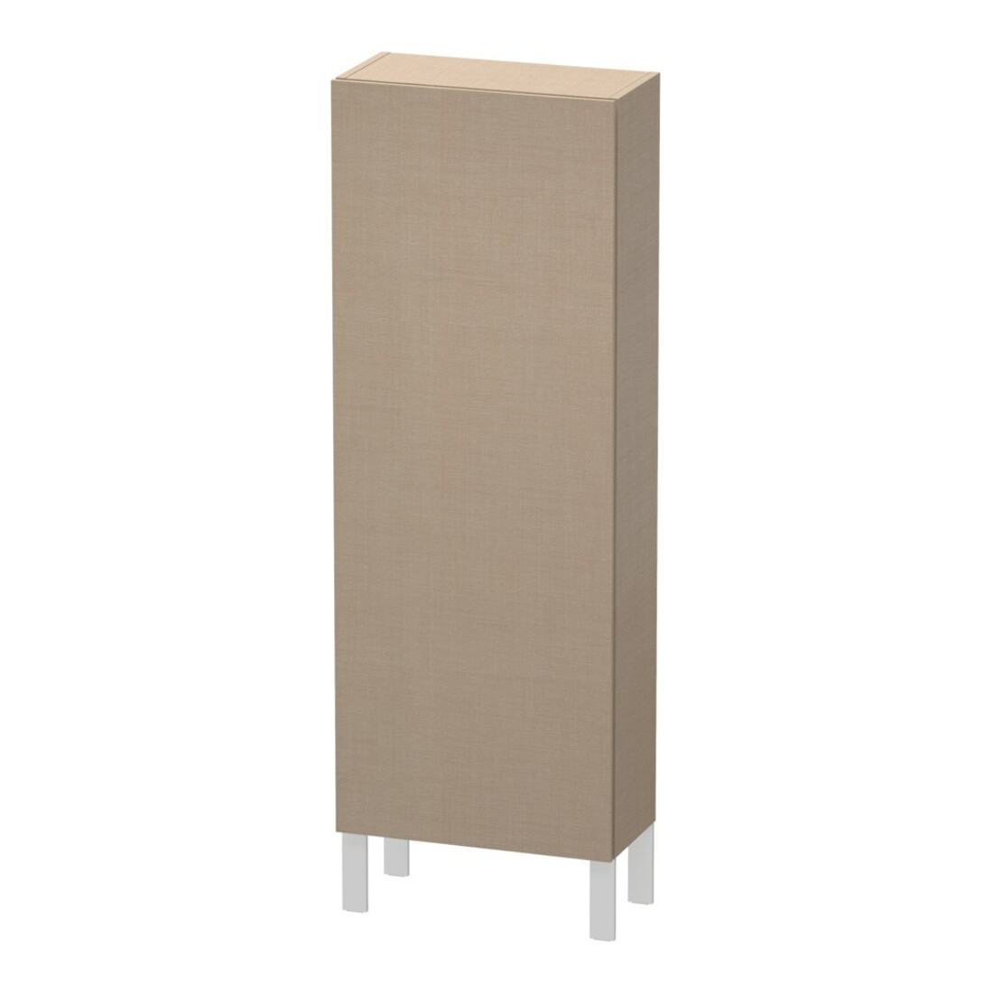 Duravit Halbhochschrank L-Cube 50x24,3x132cm, Tür rechts, leinen