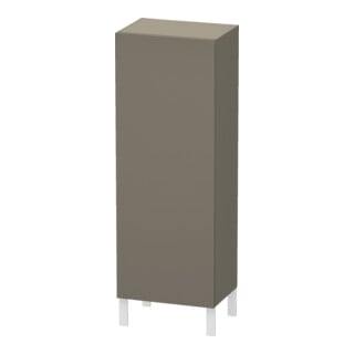 Duravit Halbhochschrank L-Cube 50x36,3x132cm, Tür li, flan. Gr s-matt
