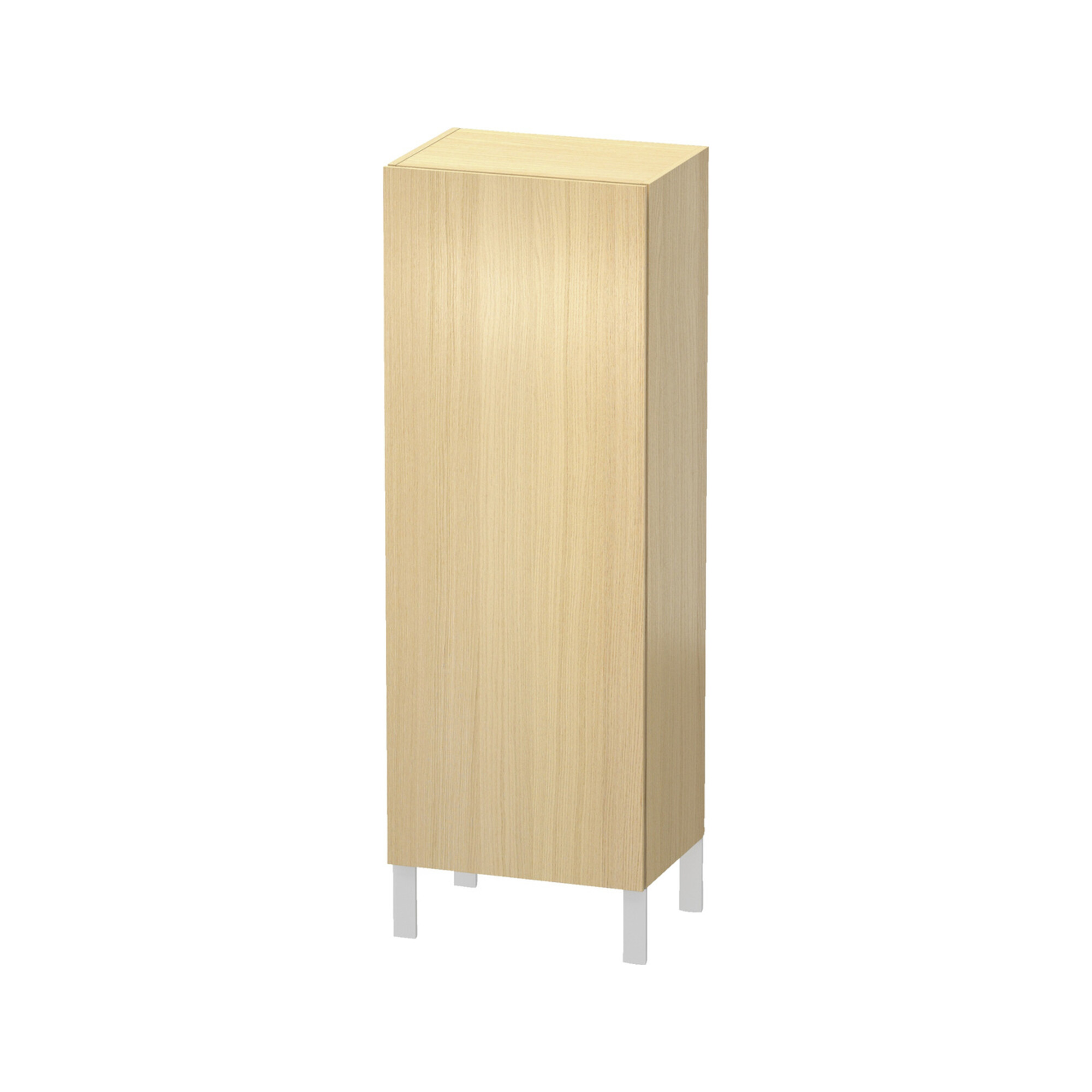 Duravit Halbhochschrank L-Cube 50x36,3x132cm, Tür li, mediterane eiche