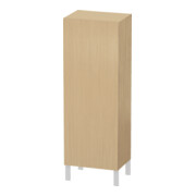 Duravit Halbhochschrank L-Cube 50x36,3x132cm, Tür links, Eiche natur
