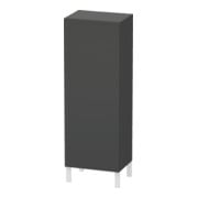 Duravit Halbhochschrank L-Cube 50x36,3x132cm, Tür links, graphit matt