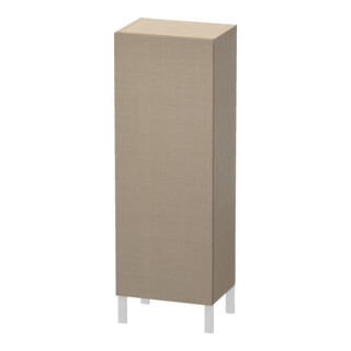Duravit Halbhochschrank L-Cube 50x36,3x132cm, Tür links, leinen