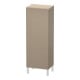 Duravit Halbhochschrank L-Cube 50x36,3x132cm, Tür links, leinen-1