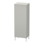 Duravit Halbhochschrank L-Cube 50x36,3x132cm, Tür re, betongrau matt