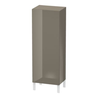 Duravit Halbhochschrank L-Cube 50x36,3x132cm, Tür re, flan. Gr hgl