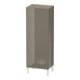 Duravit Halbhochschrank L-Cube 50x36,3x132cm, Tür re, flan. Gr hgl-1