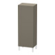 Duravit Halbhochschrank L-Cube 50x36,3x132cm, Tür re, flan. Gr s-matt-1