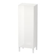 Duravit Halbhochschrank L-Cube 50x36,3x132cm, Tür re, weiß Hochglanz