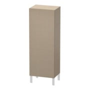 Duravit Halbhochschrank L-Cube 50x36,3x132cm, Tür rechts, leinen