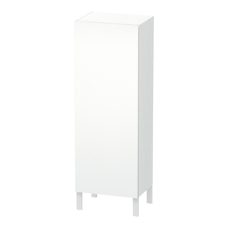 Duravit Halbhochschrank L-Cube 50x36,3x132cm, Tür rechts, weiß matt