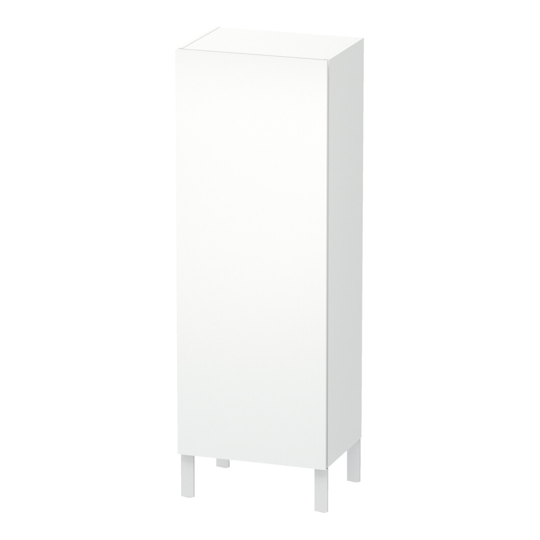 Duravit Halbhochschrank L-Cube 50x36,3x132cm, Tür rechts, weiß matt
