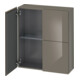 Duravit Halbhochschrank L-Cube 70x24,3x80cm, 2 Tür., flan. Gr Hochglanz-1