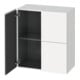 Duravit Halbhochschrank L-Cube 70x36,3x80cm, 2 Türen, weiß matt-1