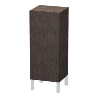 Duravit Halbhochschrank L-Cube indiv., Tür li, eiche dunkel gebürstet