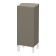 Duravit Halbhochschrank L-Cube indiv., Tür li, flannel grey seidenmatt-1