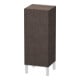 Duravit Halbhochschrank L-Cube indiv., Tür re, eiche dunkel gebürstet-1